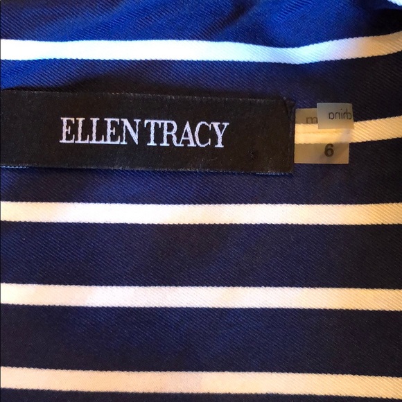 Ellen Tracy Striped Sheath Dress - Picture 5 of 6